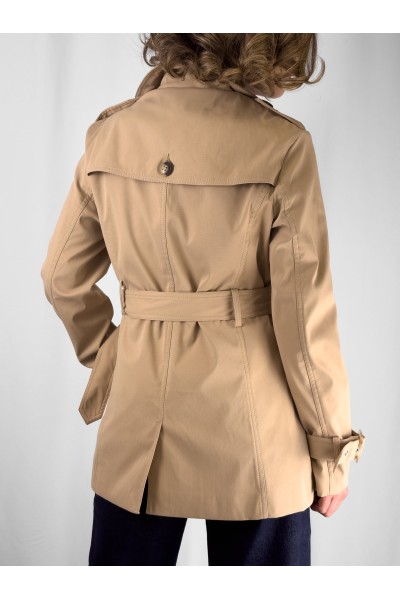 Trench Coat Diana Bege com Cinto | Leamor