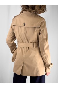 Trench Coat Diana Bege com Cinto | Leamor